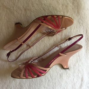 Franco Sarto Pink Heels